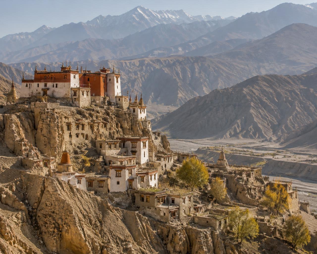 Himalayan landscape for Uncharted Server